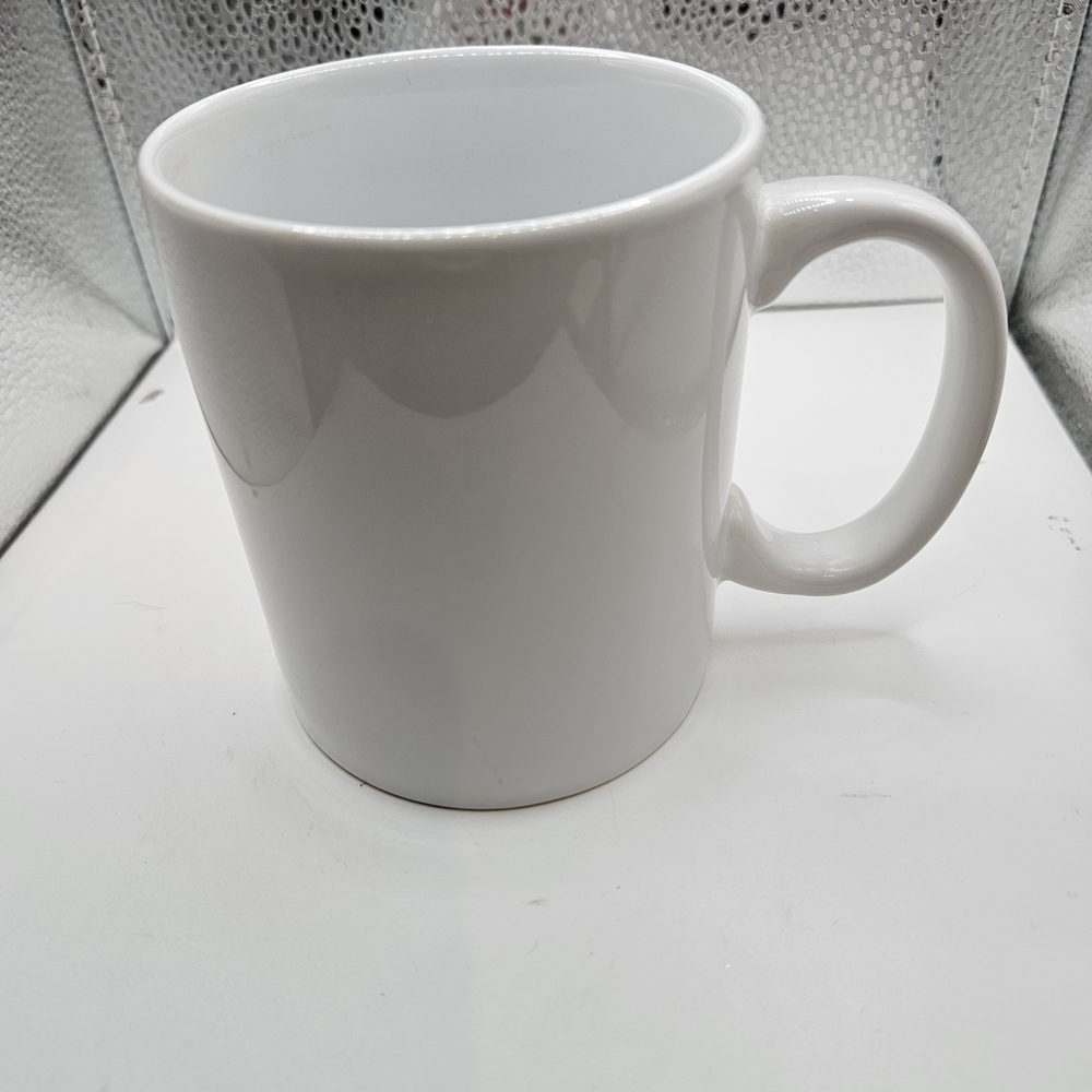 White Mug with Gingerbread Design - Picture 3 of 6